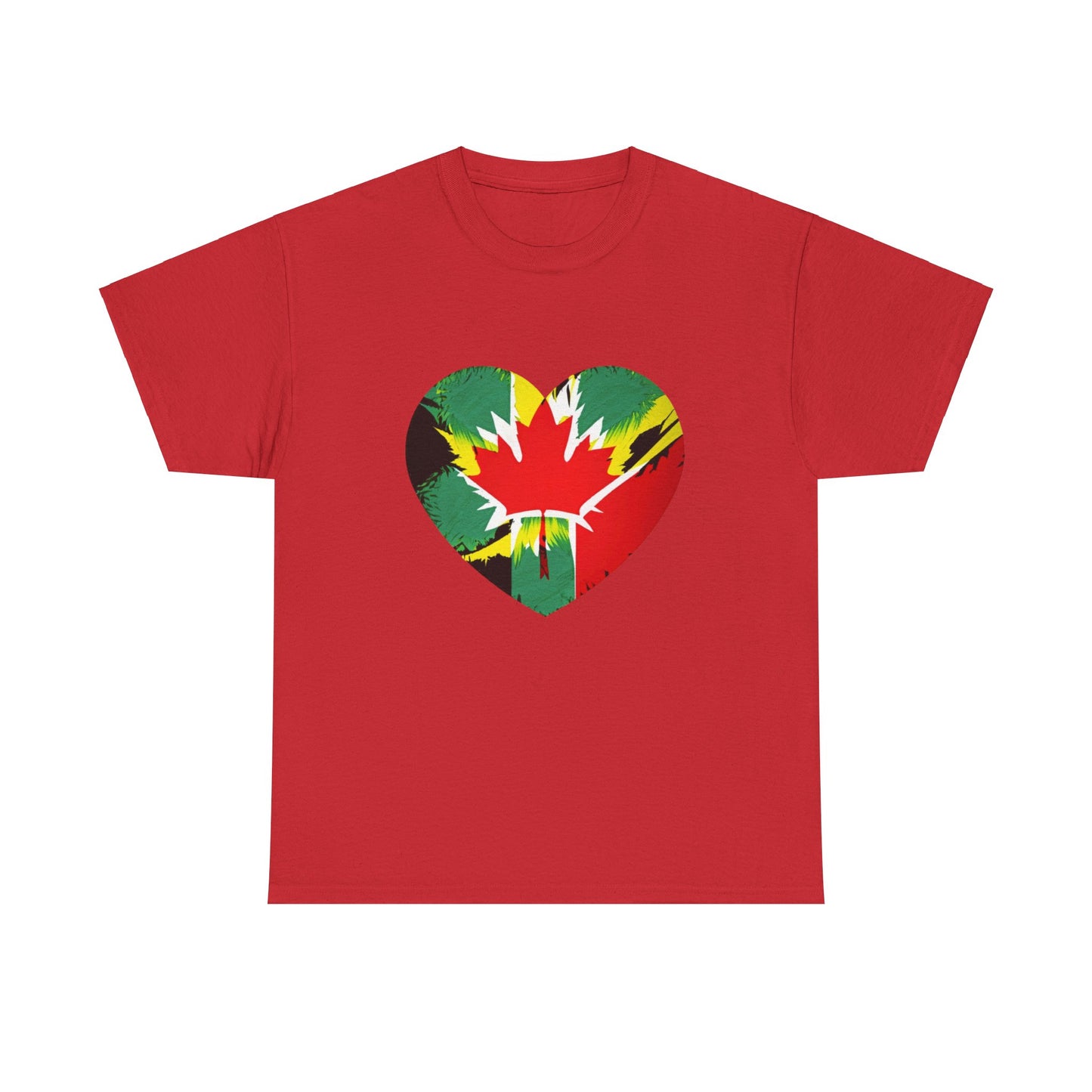 Jamaican-Canadian pride: Unisex Heavy Cotton Tee