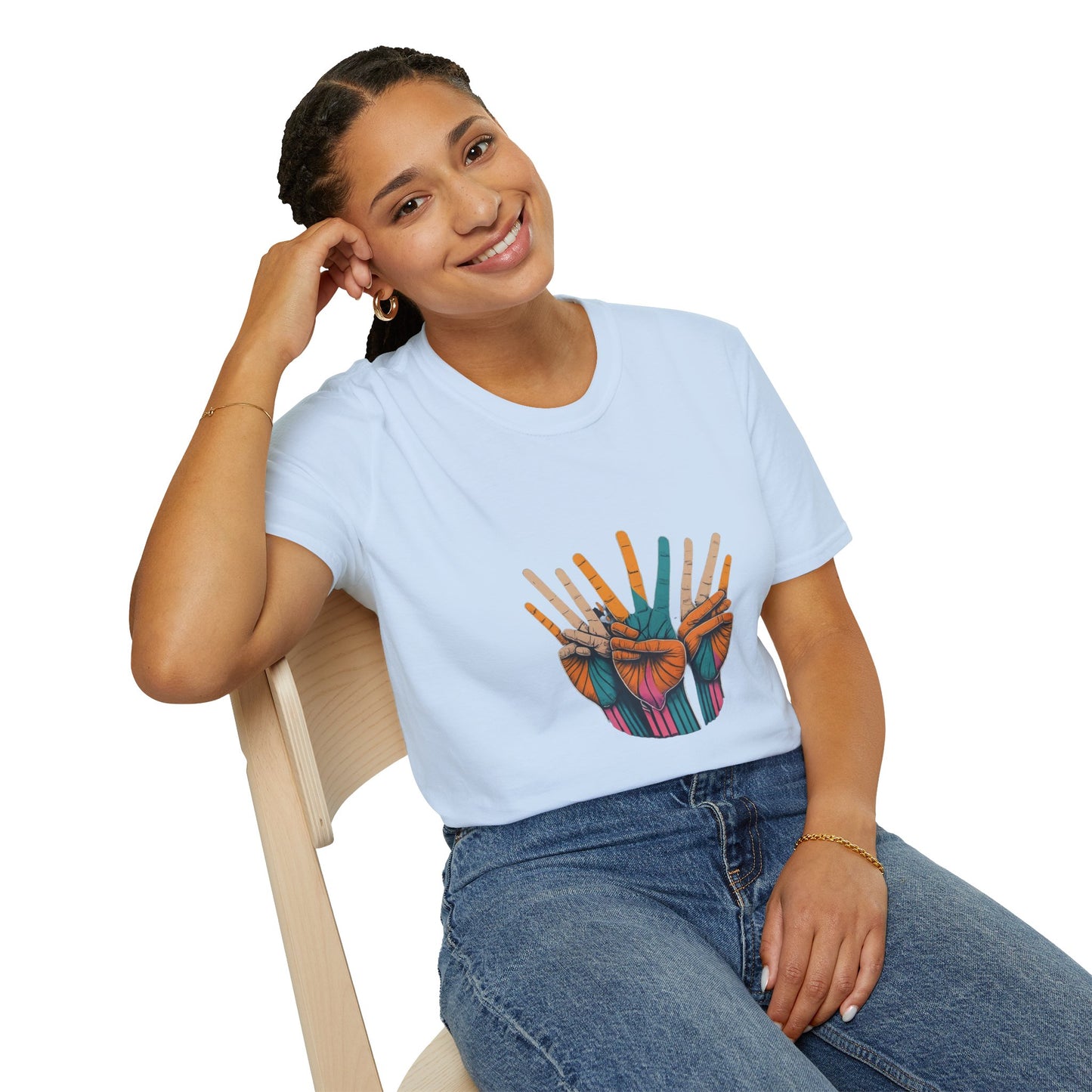 Finger Fun Unisex Softstyle T-Shirt