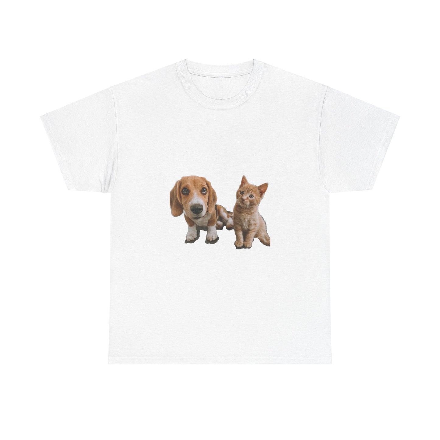 Furry Friends Pet Lovers Unisex Heavy Cotton Tee