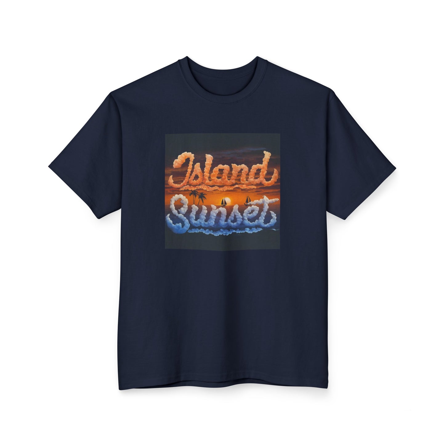 Island sunset Unisex Ultra Cotton® Tall T-Shirt