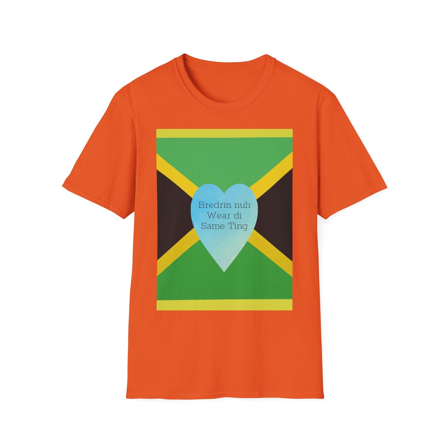 Bredrin nuh Wear di Same Ting Unisex Softstyle T-Shirt