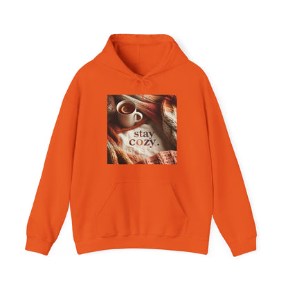 Unisex hoodie Sweatshirt - Cozy Blanket and Tea - Stay Cozy