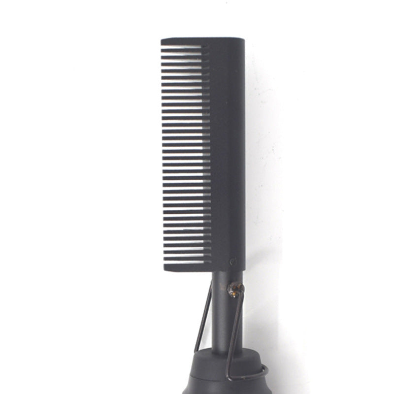 Electric Straightening Comb, Electric Hair Straightener, High-Temperature Styling For Dry And Wet Hair