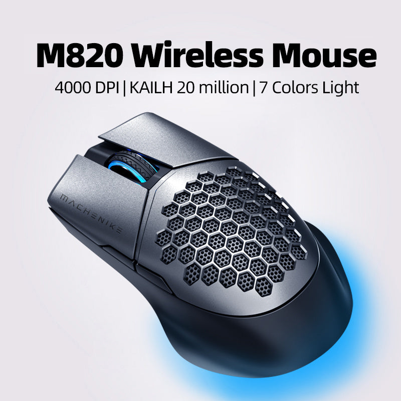 Machenike M8 Gaming Mouse Wireless RGB Mouse Rechargeable