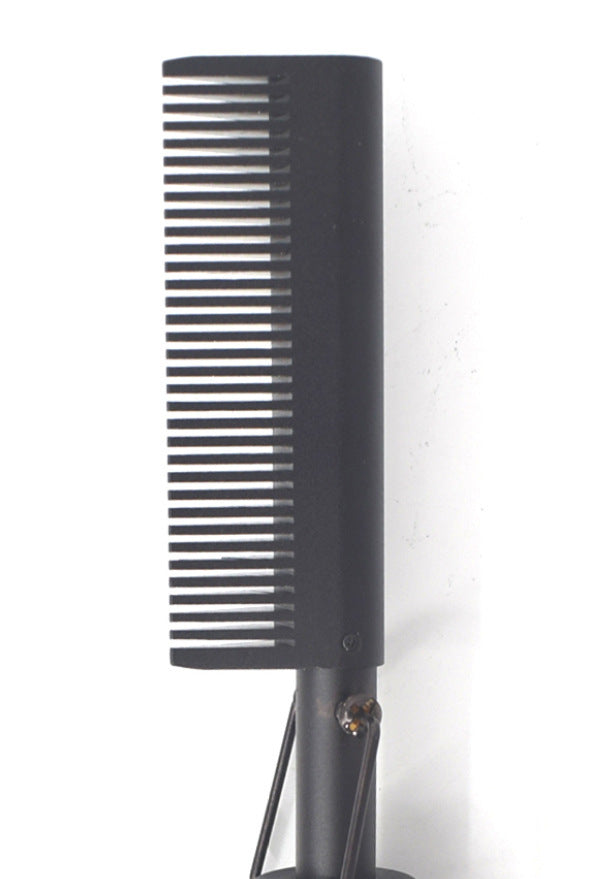 Electric Hair Straightener & Curler Comb – Wet & Dry Copper Iron