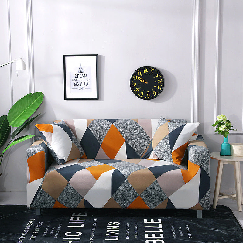 Cross-Border Stretch Sofa Cover Cross-Border Sofa Cover Tight-Packed Cushion Cover Wholesale