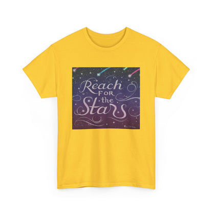 Unisex Heavy Cotton  reach for the star Tee