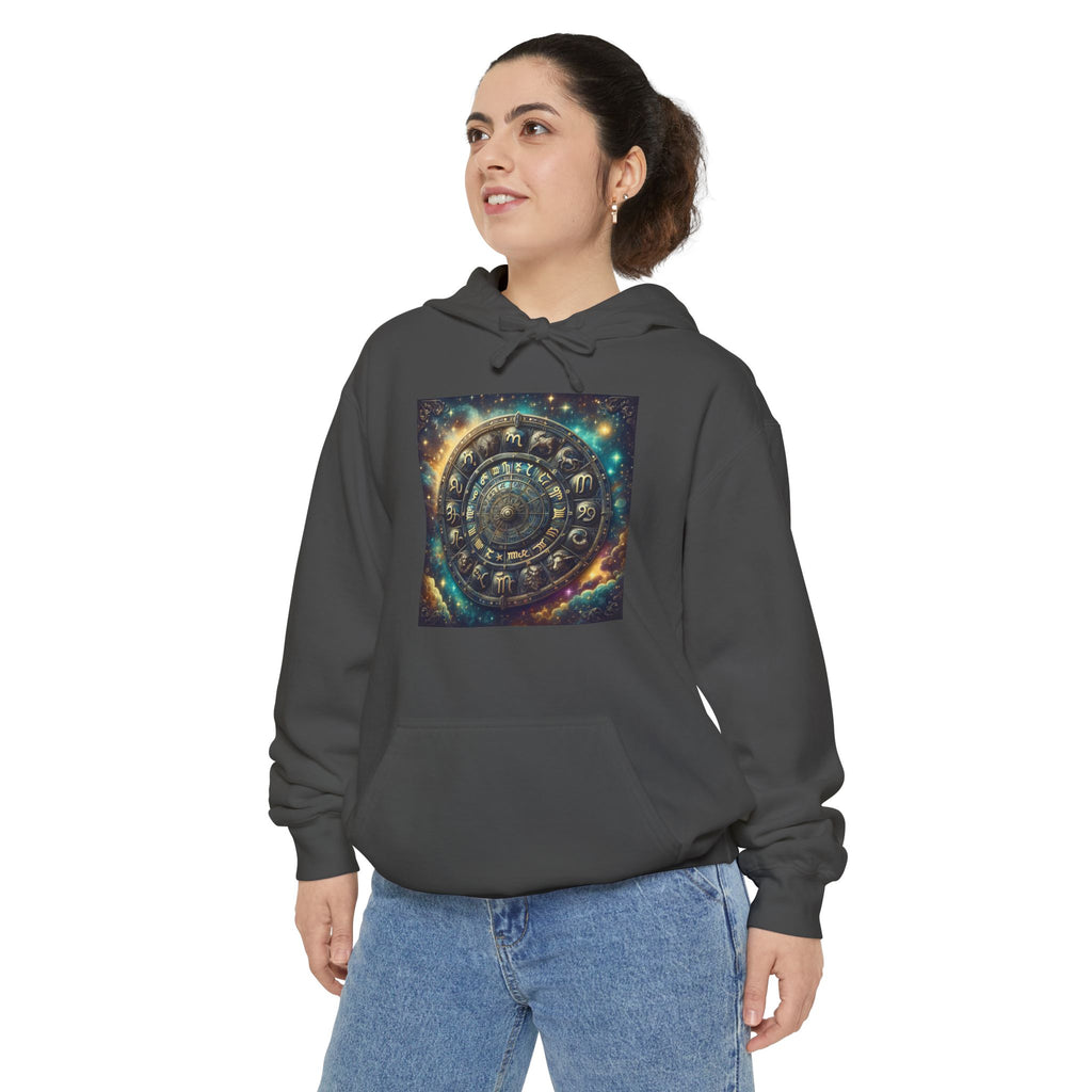 Zodiac Wheel Hoodie - Astrology Enthusiasts