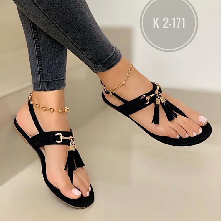 best Flat Sandals With Toe Buckle Casual Sandals sandals shop online at M2K Trends for #CanadaApparel #CanadianDesign