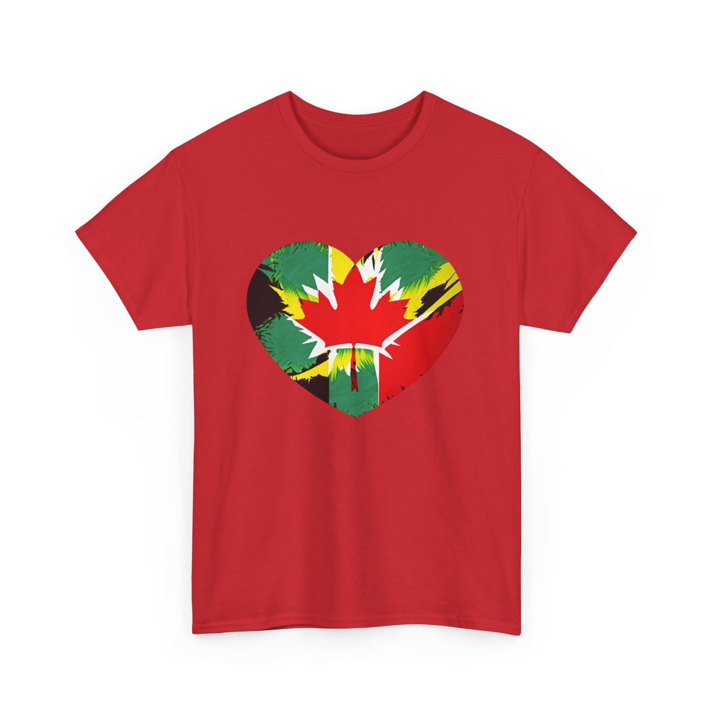 Jamaican-Canadian pride: Unisex Heavy Cotton Tee