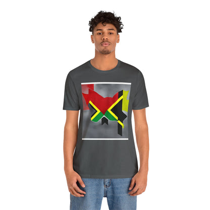 Unisex Jersey Short Sleeve Tee for Jamaicans-Canadians