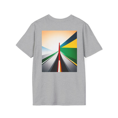 Jamaica Canada Split Flag T-Shirt | Dual Heritage Tee