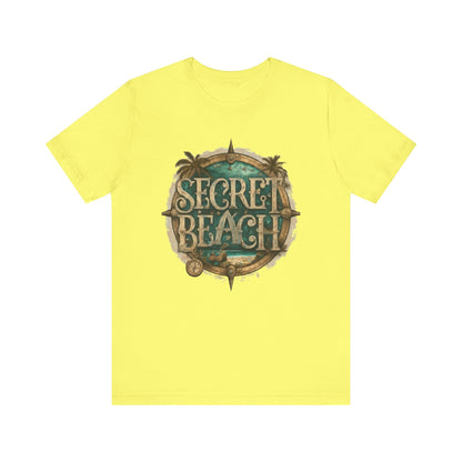 secret beach Unisex Jersey Short Sleeve Tee