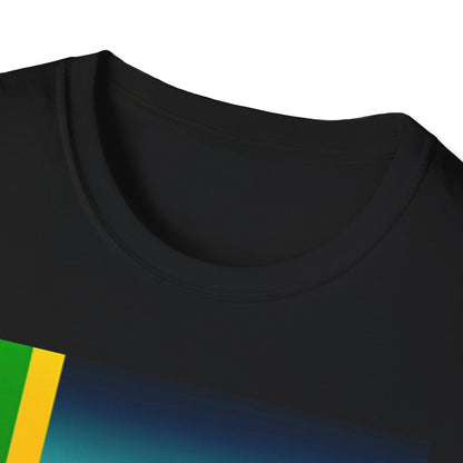 Jamaica Canada Split Flag T-Shirt | Dual Heritage Tee