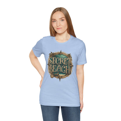 secret beach Unisex Jersey Short Sleeve Tee