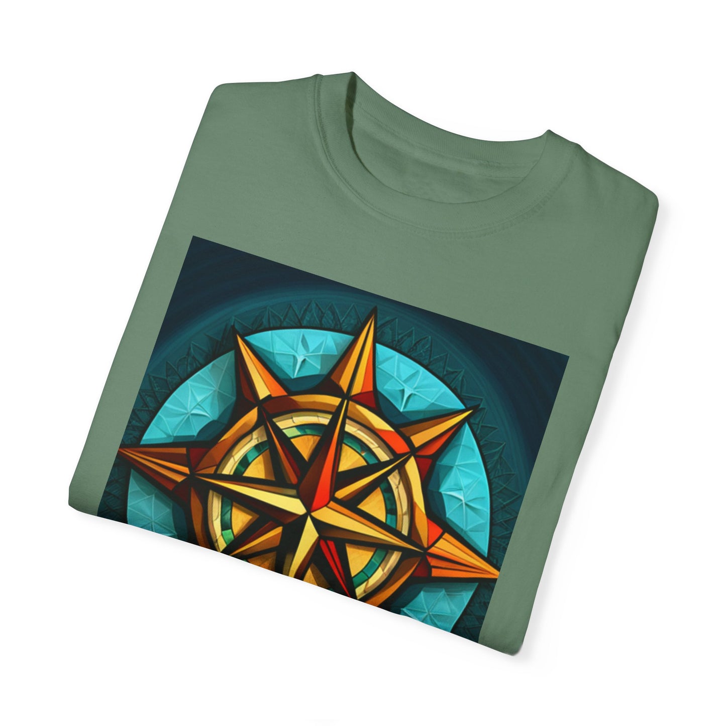 Calypso Compass Unisex Garment-Dyed T-shirt