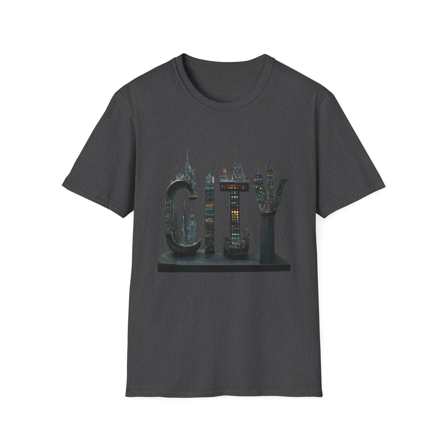 Unisex Softstyle  city tee shirt