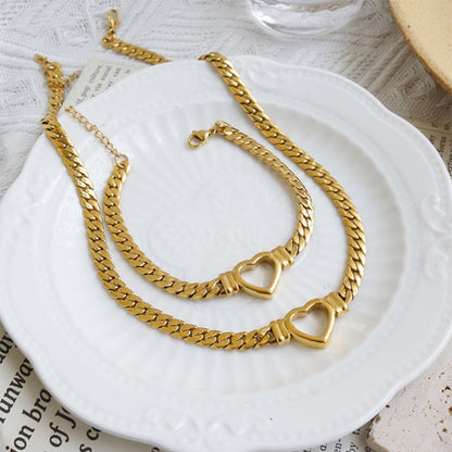 Non-Fading Clavicle Chain Jewelry | Trendy & Chic