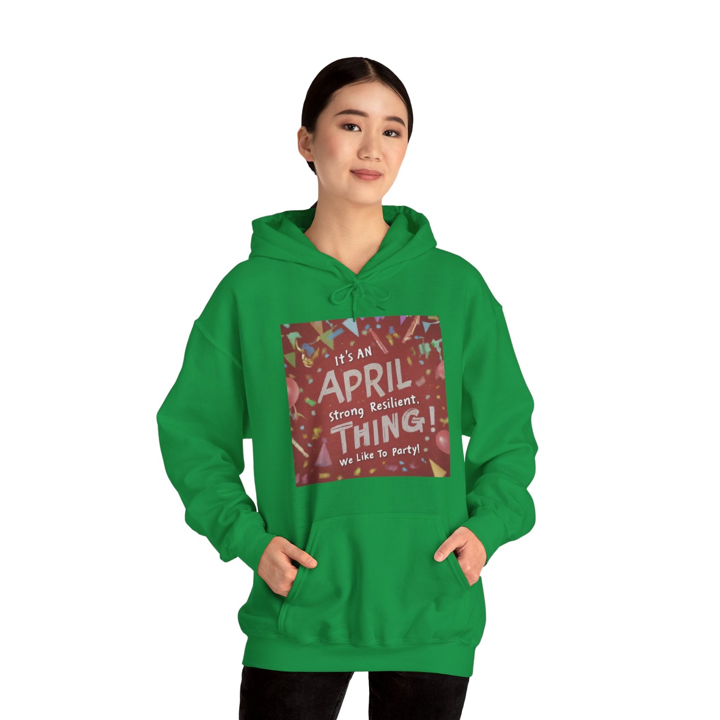 It's on April thing Unisex Heavy Blend™ Hooded Sweatshirt