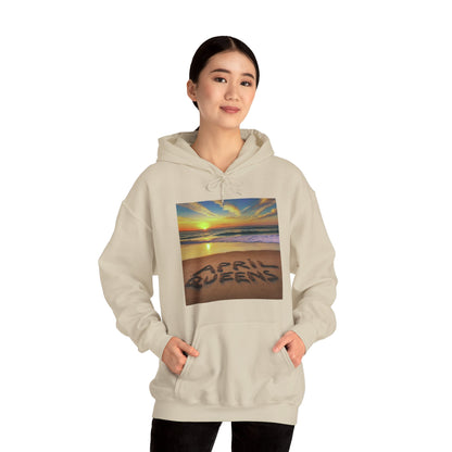 April queen Unisex Heavy Blend™ Hooded Sweatshirt