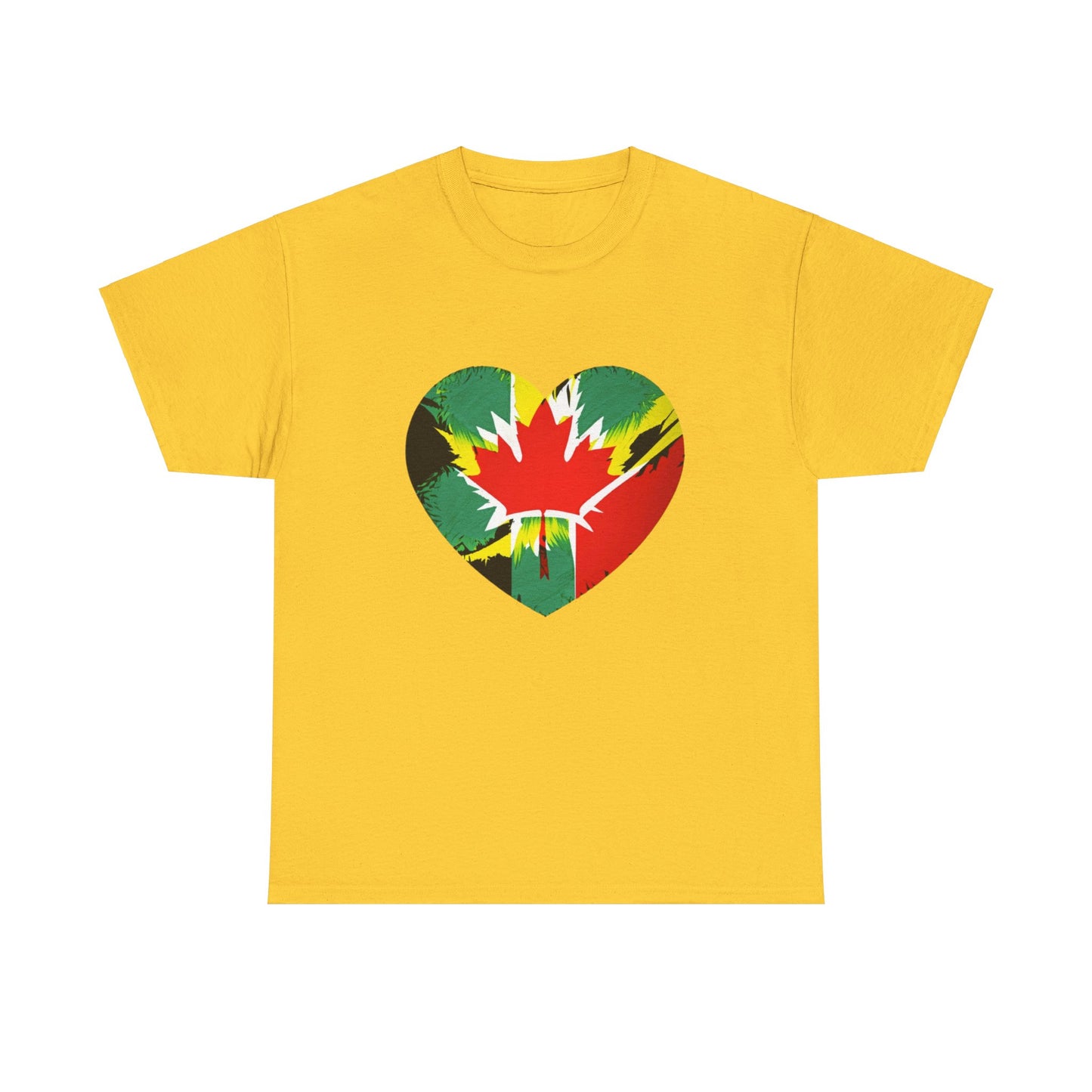 Jamaican-Canadian pride: Unisex Heavy Cotton Tee