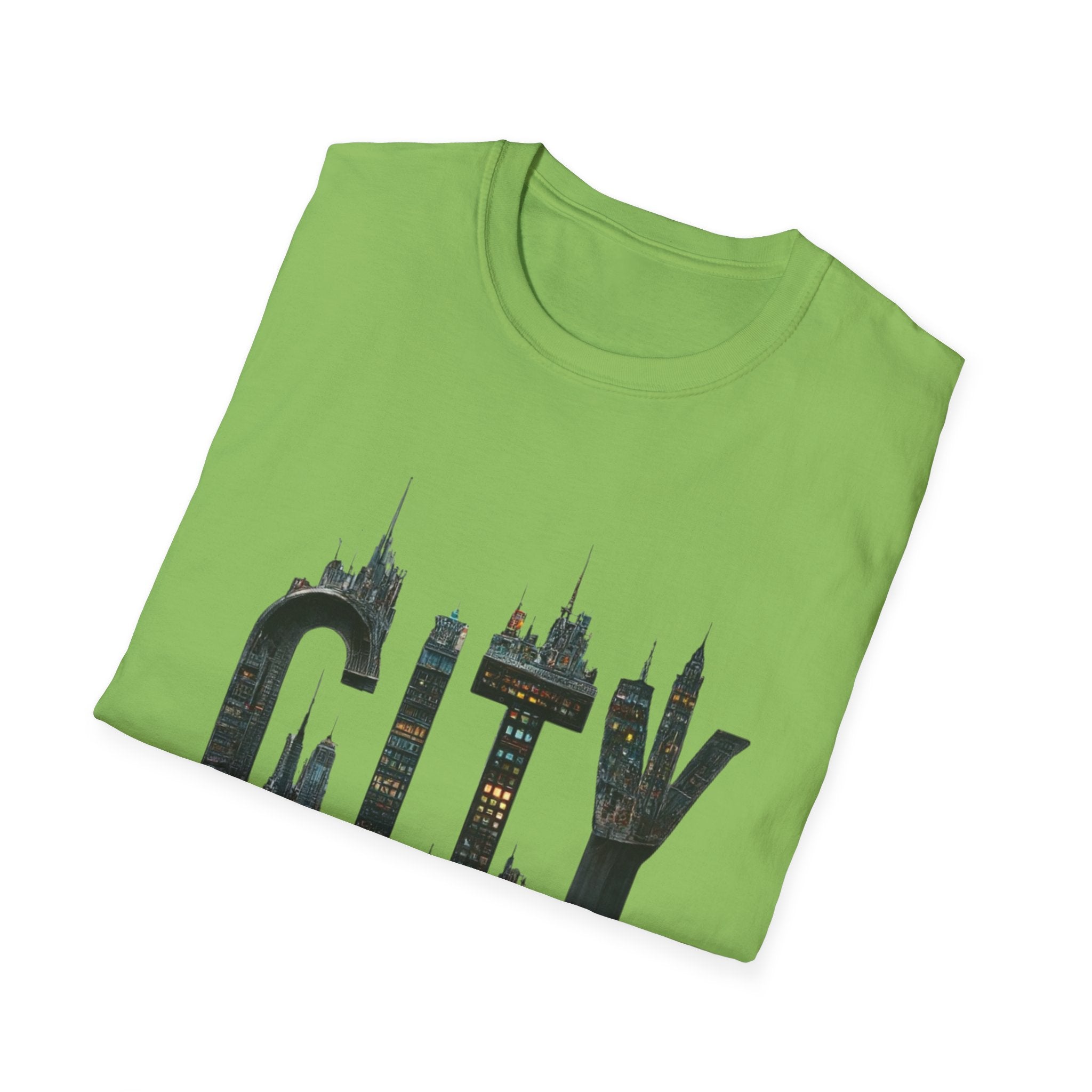 Unisex Softstyle  city tee shirt