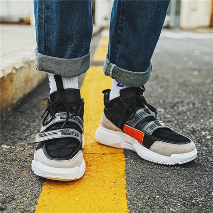 Winter men's shoes high-top sneakers