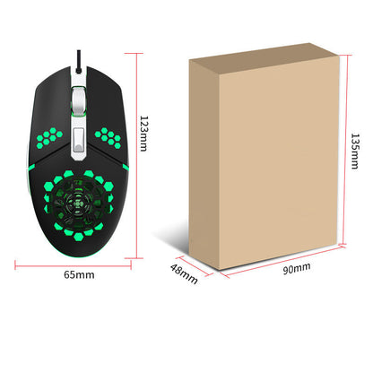 Cooling Hole Mouse Game Mechanical  Game Mouse