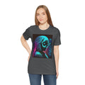 Camiseta de manga corta unisex Jersey que brilla en la oscuridad 