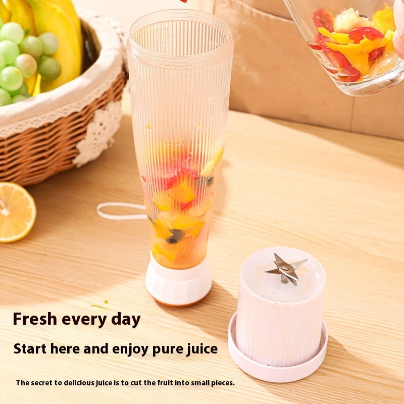 Mini Electric Juicer Cup – 400ML USB Rechargeable Blender