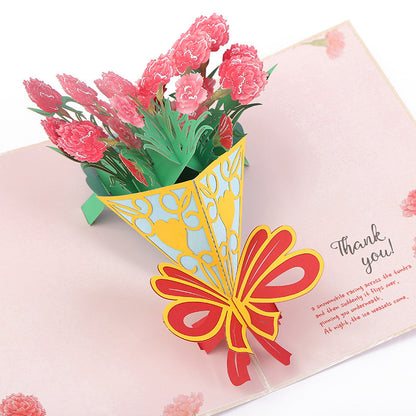 3D Greeting Card Mother's Day Three-dimensional Card