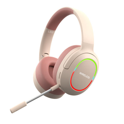 Bluetooth Headphone Head-mounted Noise Reduction Good-looking Foldable Headset