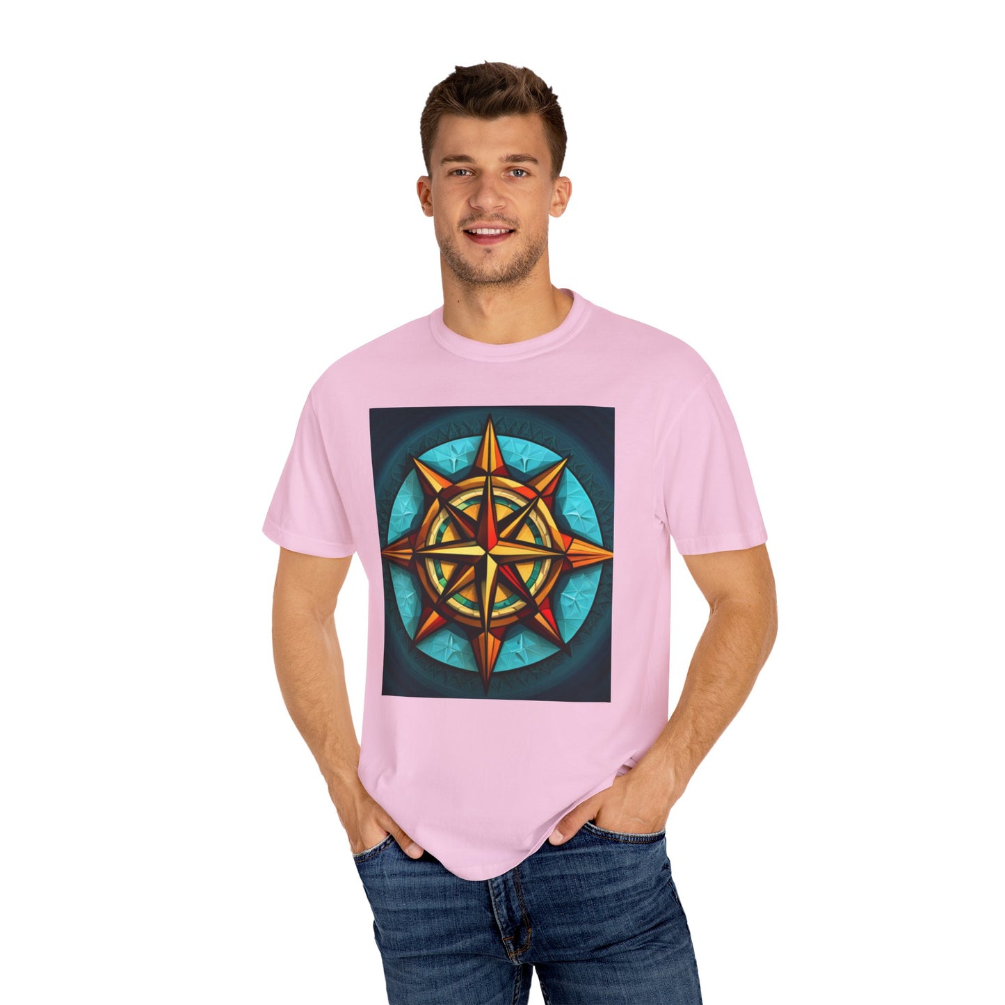 Calypso Compass Unisex Garment-Dyed T-shirt