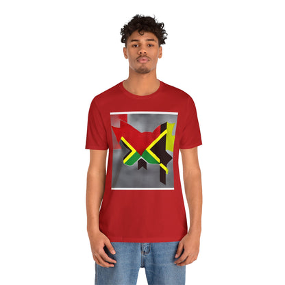 Unisex Jersey Short Sleeve Tee for Jamaicans-Canadians