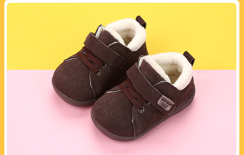 Winter baby soft bottom shoes