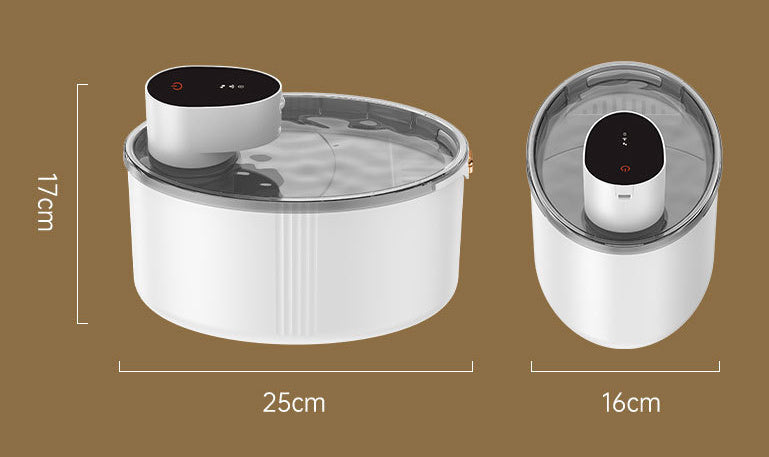 Wireless Pet Water Dispenser | 2.5L Automatic Water Fountain for Cats & Dogs