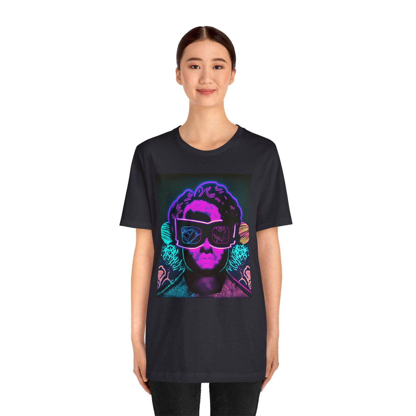 Glow-in-the-Dark Unisex Jersey Short Sleeve Tee