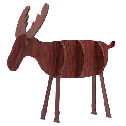 Wooden crafts Christmas elk ornaments