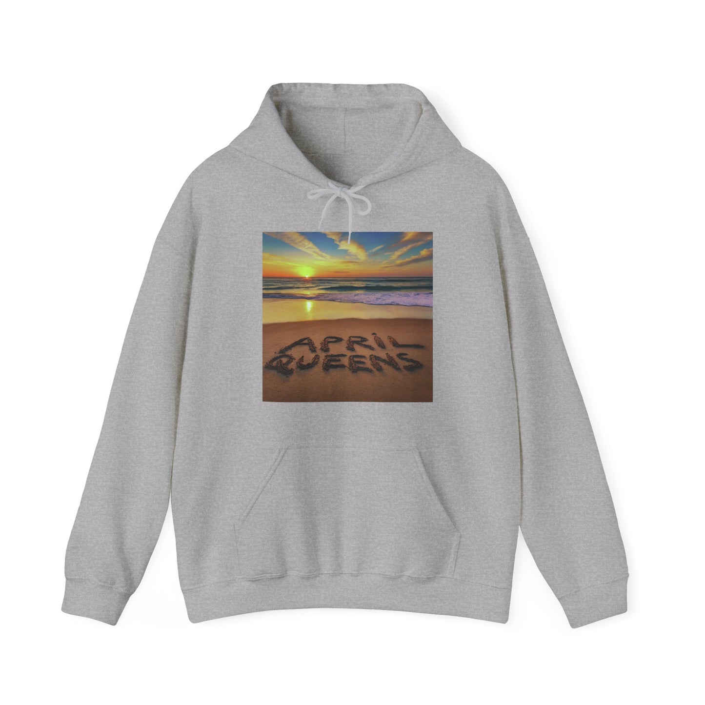 April queen Unisex Heavy Blend™ Hooded Sweatshirt