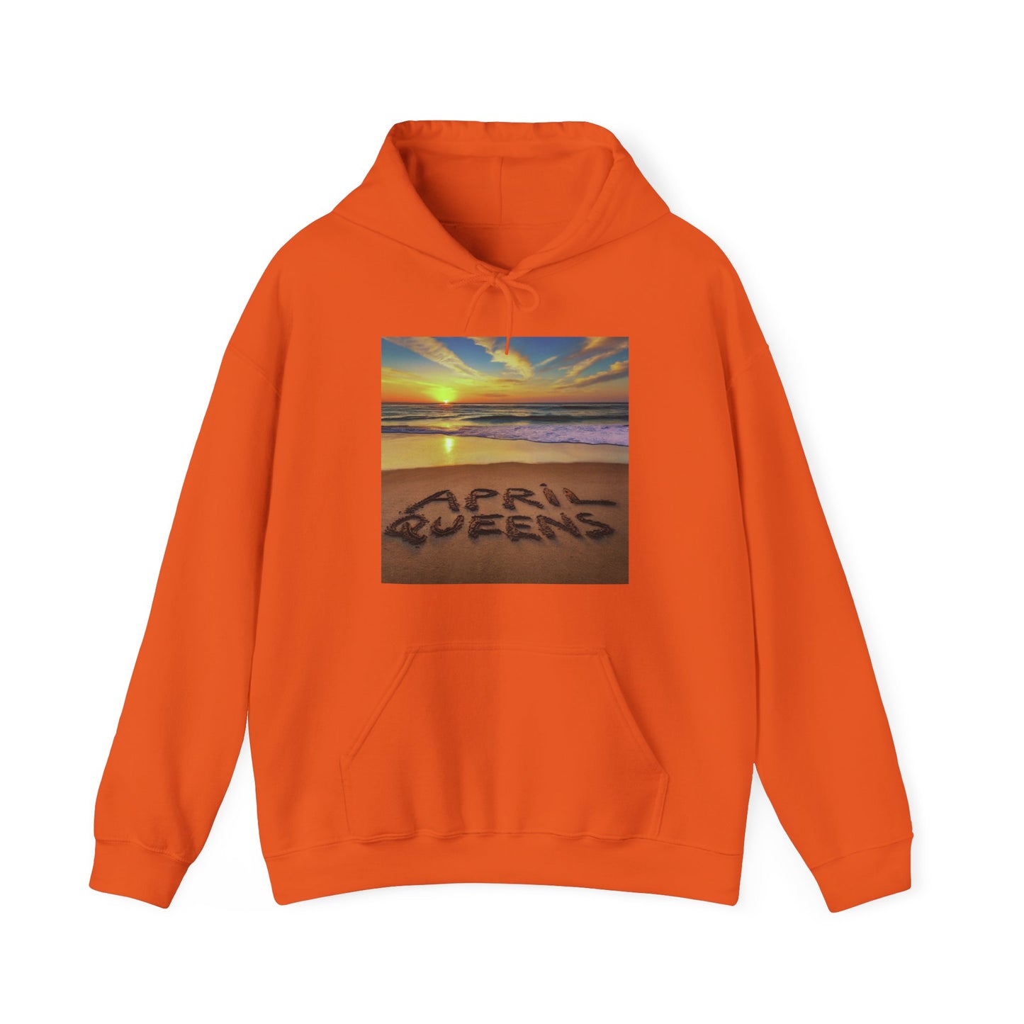 April queen Unisex Heavy Blend™ Hooded Sweatshirt