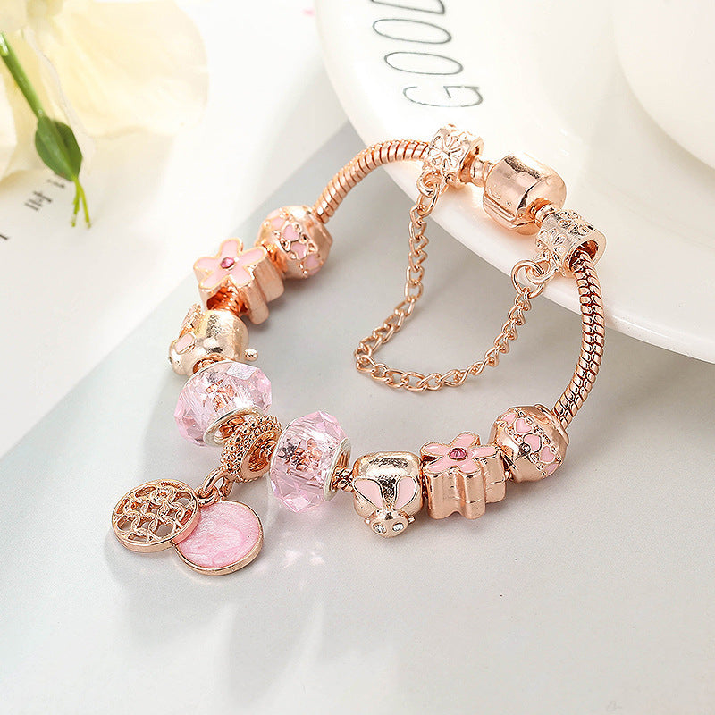 Fashion Love Bracelet | Delicate Rose Gold Jewelry