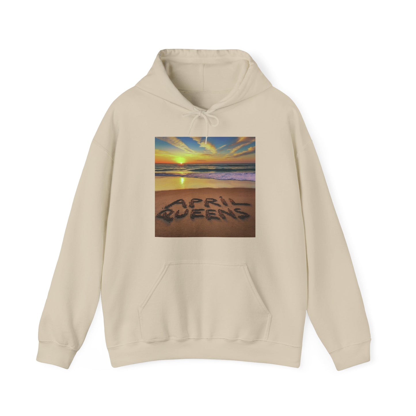 April queen Unisex Heavy Blend™ Hooded Sweatshirt