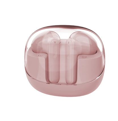 Wireless Bluetooth Headset Transparent Mini Bin