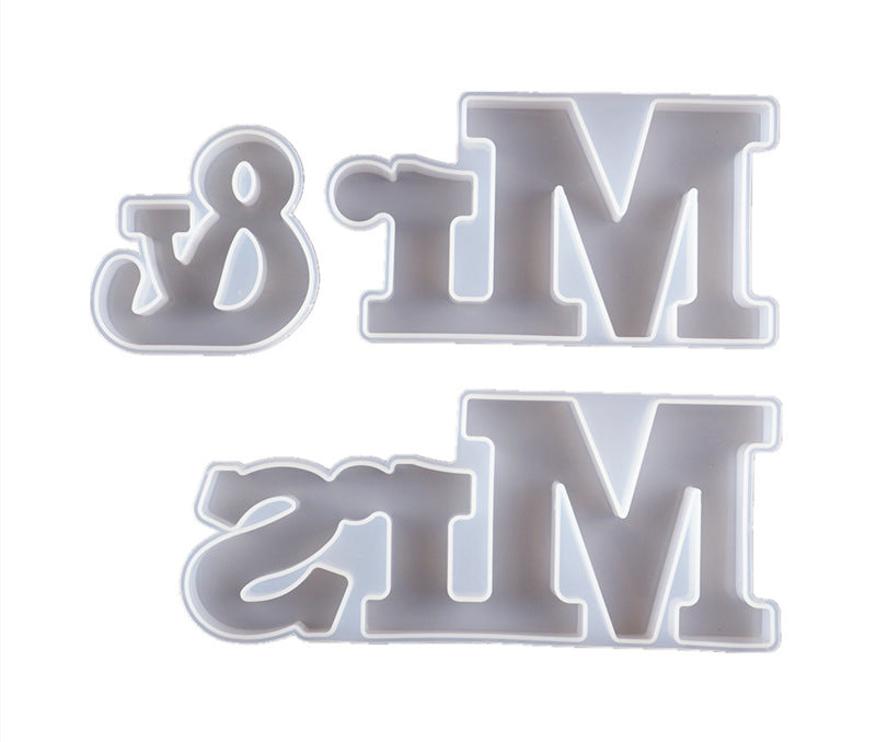 Molde de silicona para el día de la madre, cristal, resina epoxi, bricolaje