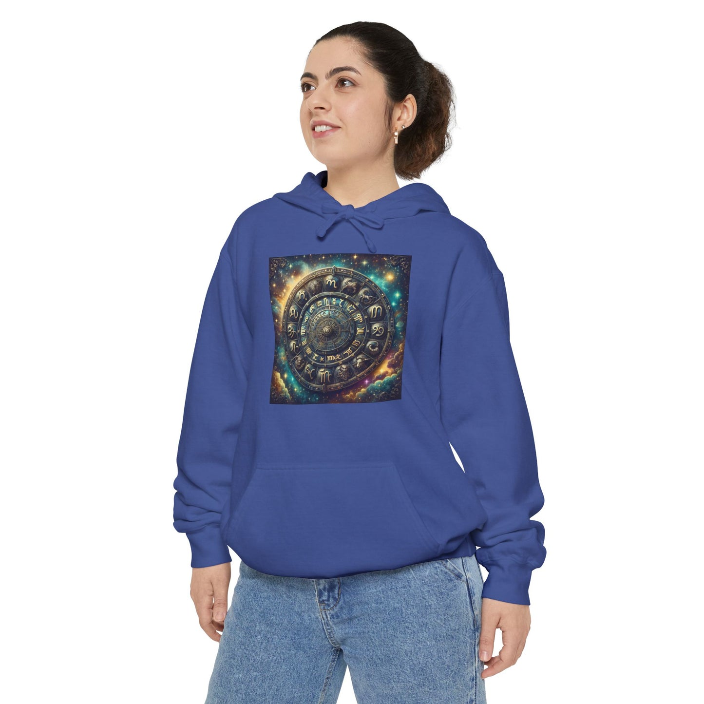 Zodiac Wheel Hoodie - Astrology Enthusiasts