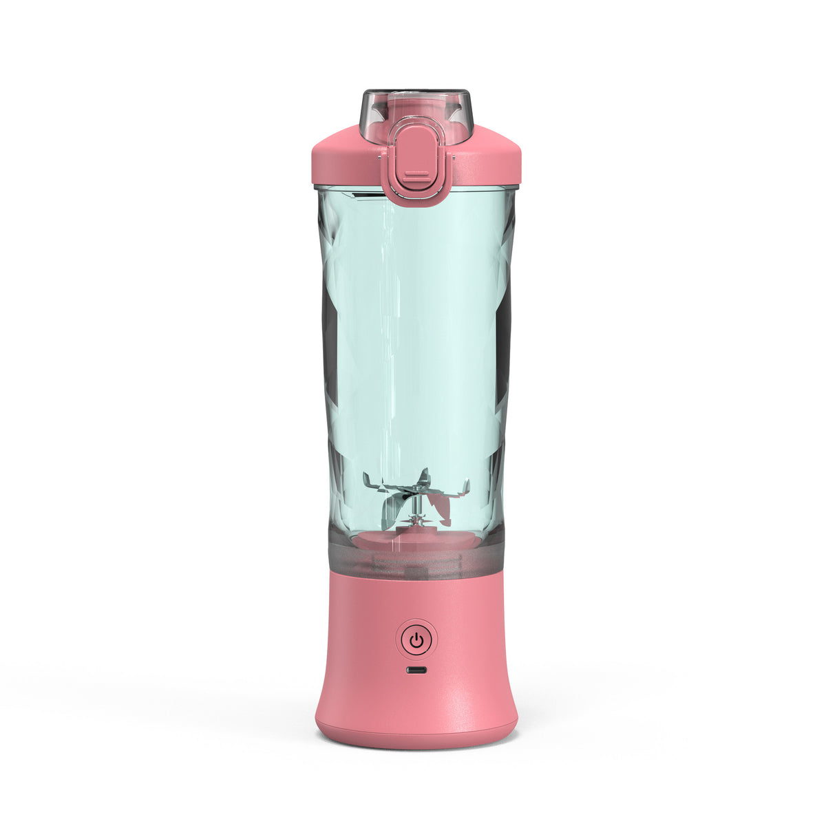 Upgraded 6-Blade Portable Blender – 600ML Power, Anywhere You Go!