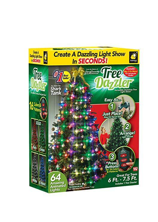 Christmas tree decoration lights string