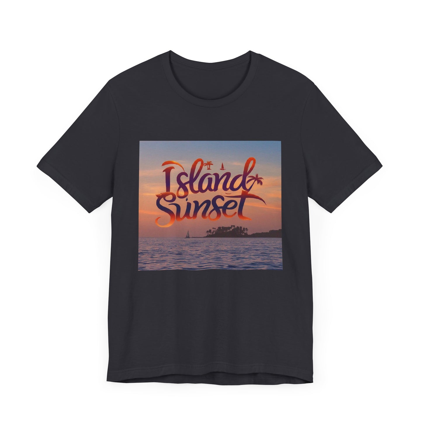 Islands sunset Unisex Jersey Short Sleeve Tee