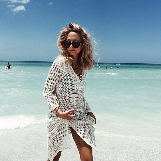 Bikini Coverup Beach Jacket Vacation Beach Skirt