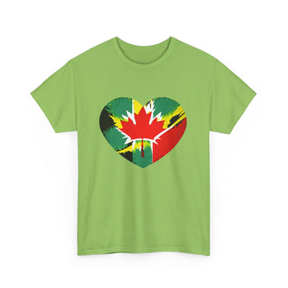 Jamaican-Canadian pride: Unisex Heavy Cotton Tee